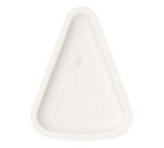 Vassoio pizza - 1/8 - 19 x 25 cm - bianco - Signor Bio - conf. 125 pezzi