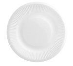 Piatto Light - compostabile - Ø 23 cm - bianco - Signor Bio - conf. 125 pezzi