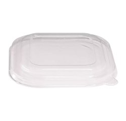 Coperchio per bowl quadrata 900/1200ml - trasparente - Signor Bio - conf. 50 pezzi