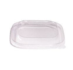 Coperchio per bowl quadrata 600ml - trasparente - Signor Bio - conf. 50 pezzi