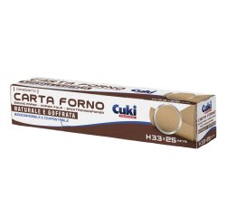 Rotolo Carta Forno - goffrata - 33 cm x 25 m - Cuki Professional