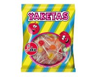 Lecca lecca piatto Yaketas - gusti assortiti - busta da 150 pezzi