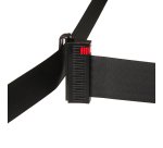Black Barrier Flexi Belt Wall Mounted With 3 m Black Belt