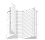 Registro del Professore (10 classi) - 31 x 17 cm - 3325PS000G - Data Ufficio