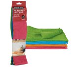 Panno microfibra - multiuso - 34 x 36 cm - Perfetto Basic - conf. 4 pezzi