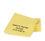 Panni PU Flash - 34 x 36 cm - giallo - Perfetto Factory - conf. 5 pezzi