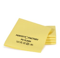 Panni PU Flash - 34 x 36 cm - giallo - Perfetto Factory - conf. 5 pezzi