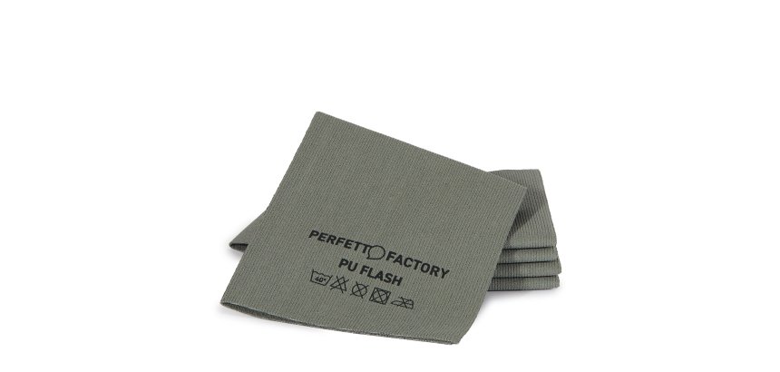 Panni PU Flash - 34 x 36 cm - grigio - Perfetto Factory - conf. 5 pezzi