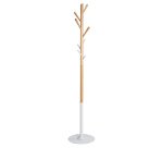 Appendiabiti - Ø35,5 x H175 cm - legno - bianco - Alba