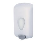 Dispenser sapone Stileco - murale - capacità liquido/gel 1 L - ABS - bianco - Medial