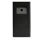 Posacenere murale - acciaio - 17,5 x 10,5 x 34 cm - 2 L - nero - Stilcasa