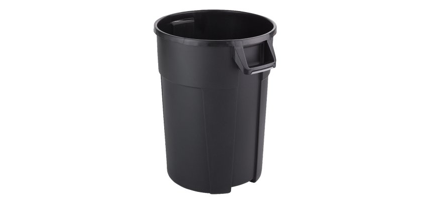 Pattumiera Cestone Titan - 120 L - nero - Rotho