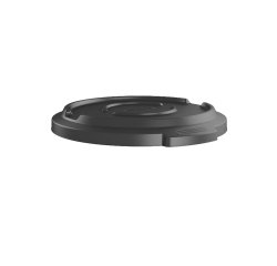 Coperchio per pattumiera Cestone Titan - nero - Rotho