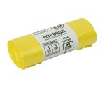 Sacco rifiuti - HDPE - 50 x 60 cm - 30 L - 15my - giallo - Bio Extrusion - conf. 20 pezzi