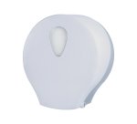 Dispenser carta igienica Stileco rotolo Mini Jumbo - 12,5 x 25,3 x 27,2 cm - rotolo diametro 25 cm - ABS - bianco - Medial
