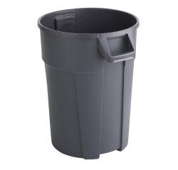 Pattumiera Cestone Titan - 120 L - grigio - Rotho