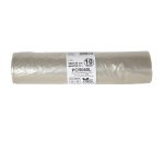 Sacco rifiuti - PCR - 90 x 120 cm - 120 L - 60 gr - neutro -Bio Extrusion - conf. 10 pezzi