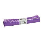 Sacco rifiuti - PCR - 72 x 110 cm - 110 L - 30 gr - viola -Bio Extrusion - conf. 10 pezzi
