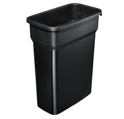 Cestino SELECTO raccolta differenziata - TUV - 29 x 49 x 61 cm - 55 L - nero - Rotho