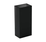 Contenitore gettacarte Bob Color - 23 x 35 x 75 cm - 60 L - metallo - nero - Medial