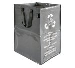 Contenitore Ricicla Bag - indifferenziata - 30 x 38 x 55 cm - grigio - Perfetto