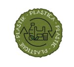 Etichetta in vinile raccolta differenziata Stik - plastica - autoadesiva - 10,5 x 10,5 cm - PVC - verde - Medial International