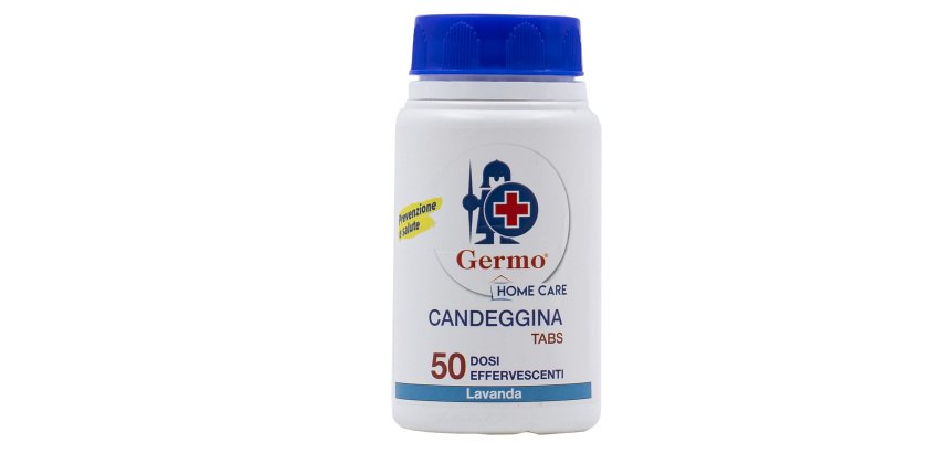 Candeggina Tab - lavanda - Germo - conf. 50 pezzi