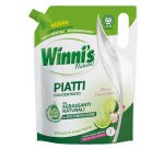 Detersivo piatti ecoformato - concentrato - 900 ml - lime e fiori di mela - Winni's
