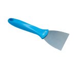 Raschietto - lama acciaio inox - 7,5 x 2 x 24 cm - blu/grigio