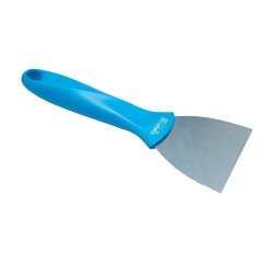 Raschietto - lama acciaio inox - 7,5 x 2 x 24 cm - blu/grigio
