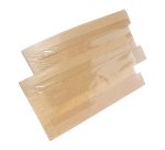 Sacchetto per alimenti - con finestra - 20 x 34 cm - carta kraft - avana - Viva - conf. 500 pz