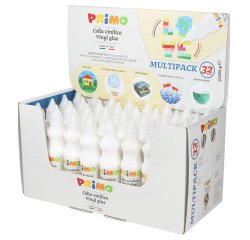 Colla vinilica - 80 g - Primo - box 32 pezzi