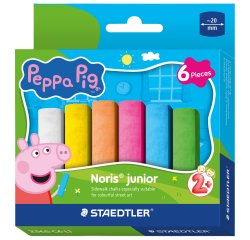 Gessetti jumbo - Ø 20 mm - colori assortiti - Staedtler - astuccio 6 pezzi