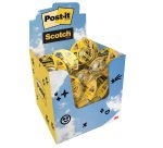 Nastro biadesivo - 12,7 mm x 6,3 m - neutro - Scotch® - expo 32 pezzi