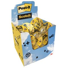 Nastro biadesivo - 12,7 mm x 6,3 m - neutro - Scotch® - expo 32 pezzi