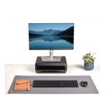Sottomano da scrivania Breyta - 40 x 80 cm - grigio - Fellowes