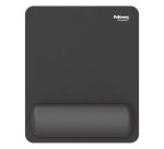 Mousepad Breyta - con poggiapolsi - con microban - nero - Fellowes