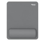 Mousepad Breyta - con poggiapolsi - con microban - grigio - Fellowes