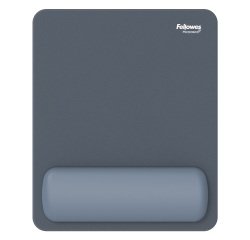 Mousepad Breyta - con poggiapolsi - con microban - blu marino - Fellowes