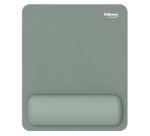 Mousepad Breyta - con poggiapolsi - con microban - salvia - Fellowes