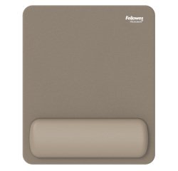 Mousepad Breyta - con poggiapolsi - con microban - sabbia - Fellowes