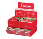 Espositore fantasie natale - carta regalo/stelle/rocchetti - fantasie assortite - Rex Sadoch