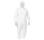 Tuta protettiva monouso Coverall 40 - taglia XXL - PLP - bianco - Reflexx