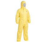 Tuta protezione chimica Cover 3456 - taglia XL - PE/PLP - giallo - Reflexx