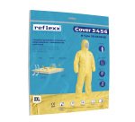 Tuta protezione chimica Cover 3456 - taglia XXL - PE/PLP - giallo - Reflexx