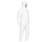 Tuta proiezione chimica Cover 56 - taglia M - PE/PLP - bianco - Reflexx