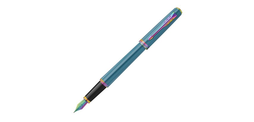 Penna stilografica Meridian GT - punta M - Teal - Parker