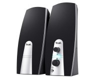 Trust 24660 speaker set 5 W PC/Laptop Black, Metallic 2.0 channels