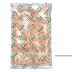 Elastico ad anello - diametro 5 cm - 1 kg - caucciù - colore naturale - Lebez