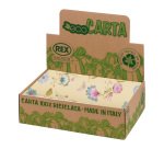 Carta regalo riciclata Fiori di campo - 100 fogli - 70x100cm - fantasie assortite - Rex Sadoch